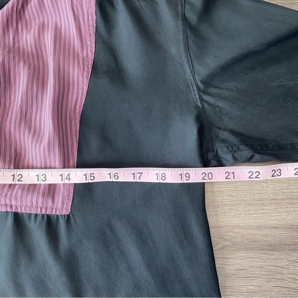 Vintage Pinky & Dianne 100% Silk Long Sleeve Tunic Top XS - Picture 8 of 9